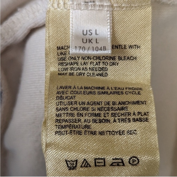 Pilcro Chrissy Striped Layered Babydoll Tank Top Size Large - Picture 8 of 8